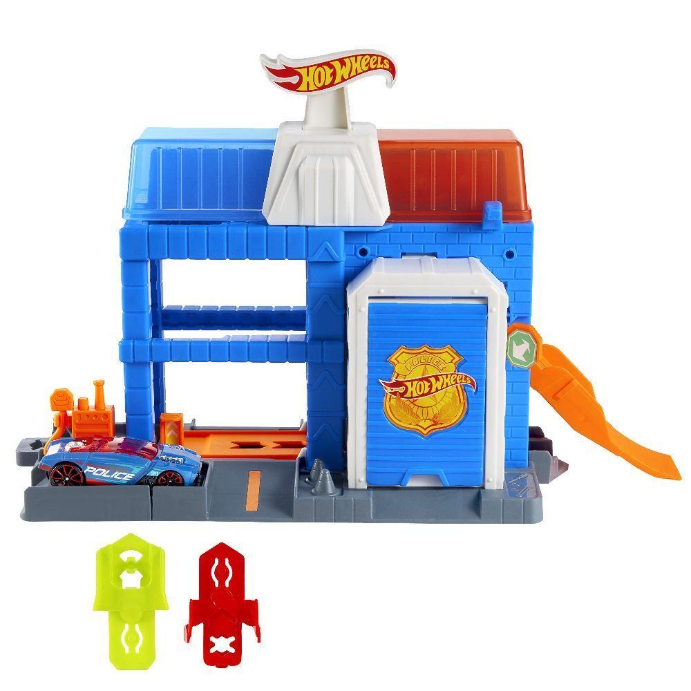 Pista Hot Wheels City Downtown Police Tower Mattel - JHL74