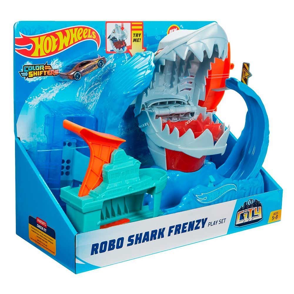 Pista Hot Wheels City Robô Tubarão Mattel - GJL12