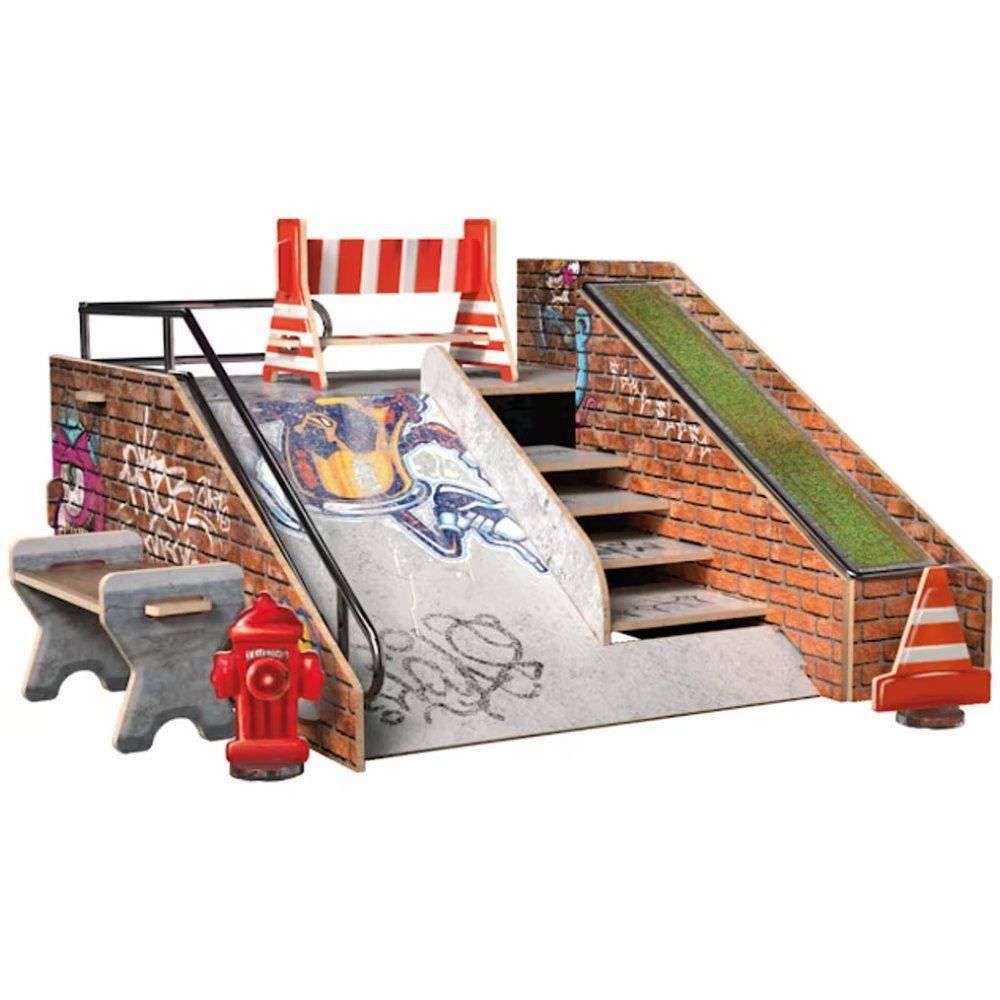 Pista Hubba Skate De Dedo Brincadeira De Criança - 3959