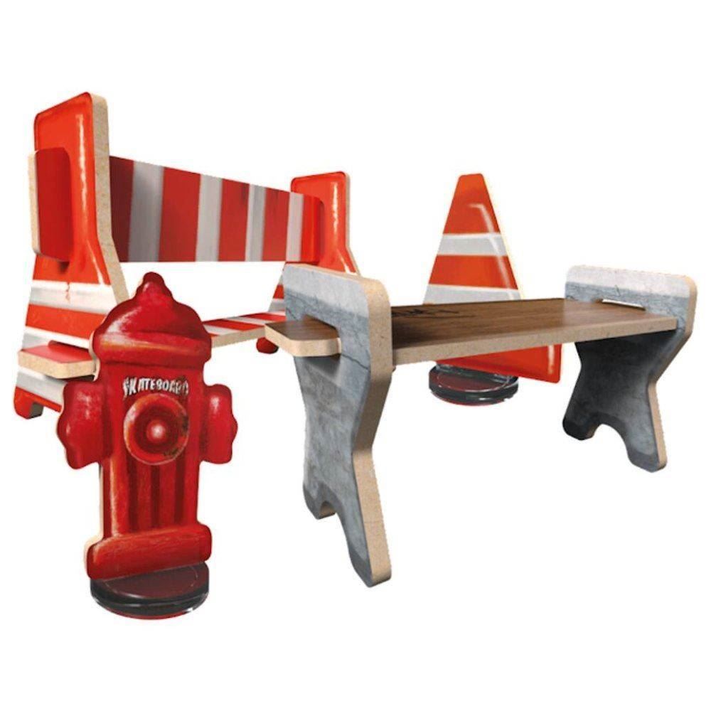 Pista Hubba Skate De Dedo Brincadeira De Criança - 3959