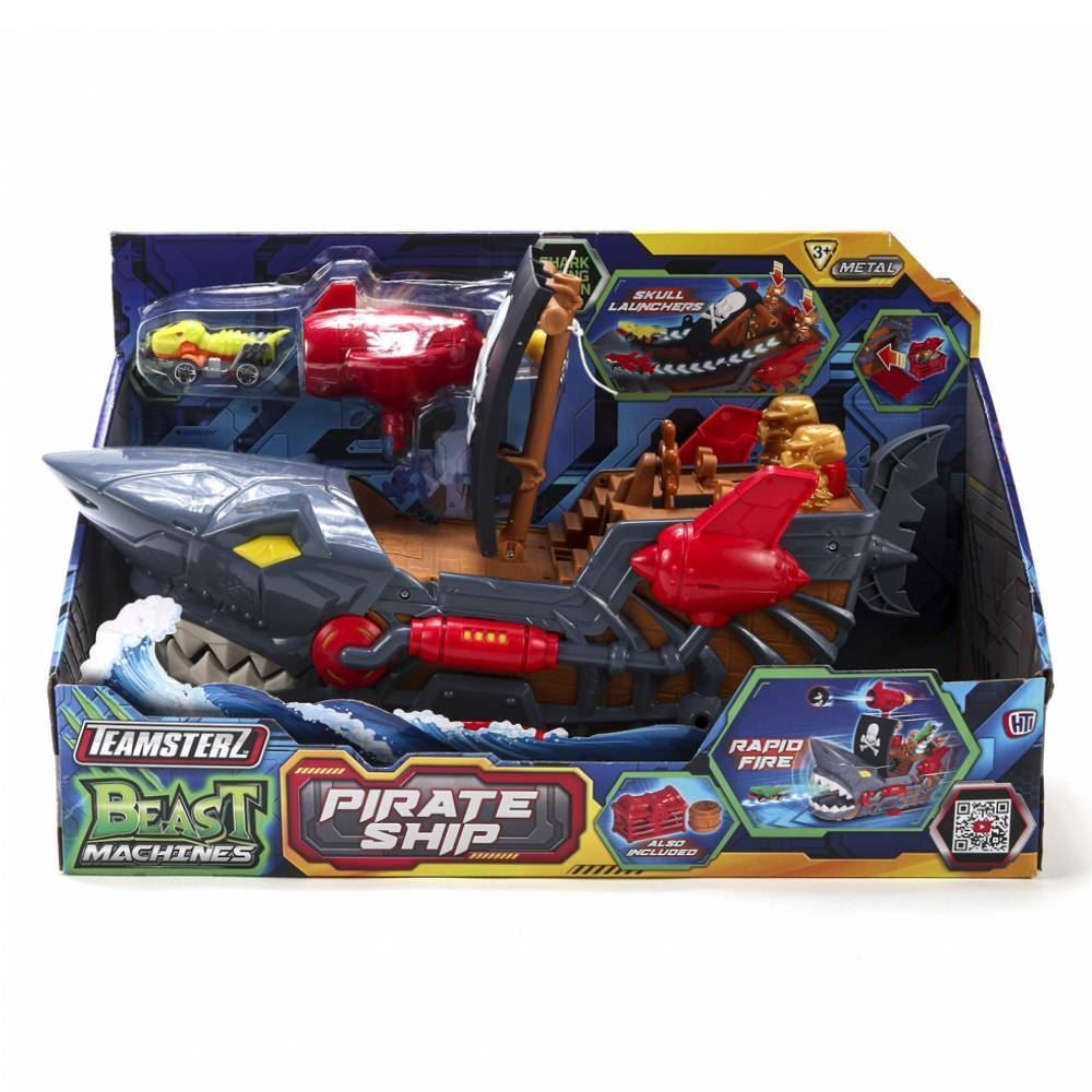 Pista Navio Pirata Com Carro Fun - F0171-6