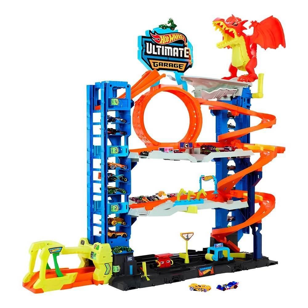 Pista Ultimate Garage Hot Wheels 4 Níveis Com 2 Carrinhos - HKX48