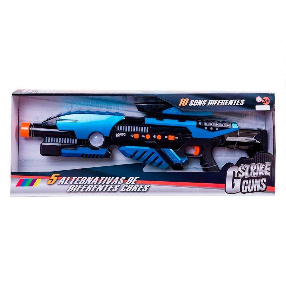 Pistola Laser G Strike Guns Preta Havan Toys - HBR0304