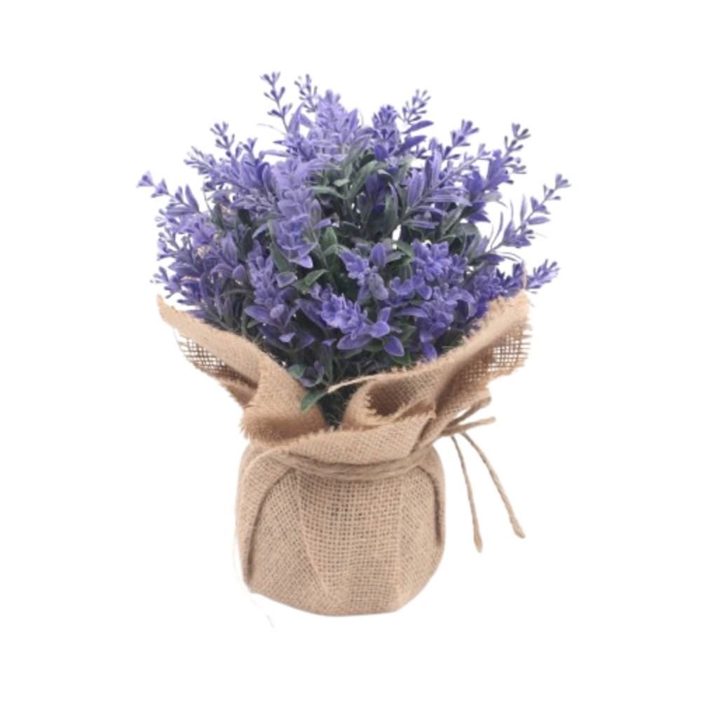 Planta Artificial Lavanda Com Saco Havan Casa 25Cm