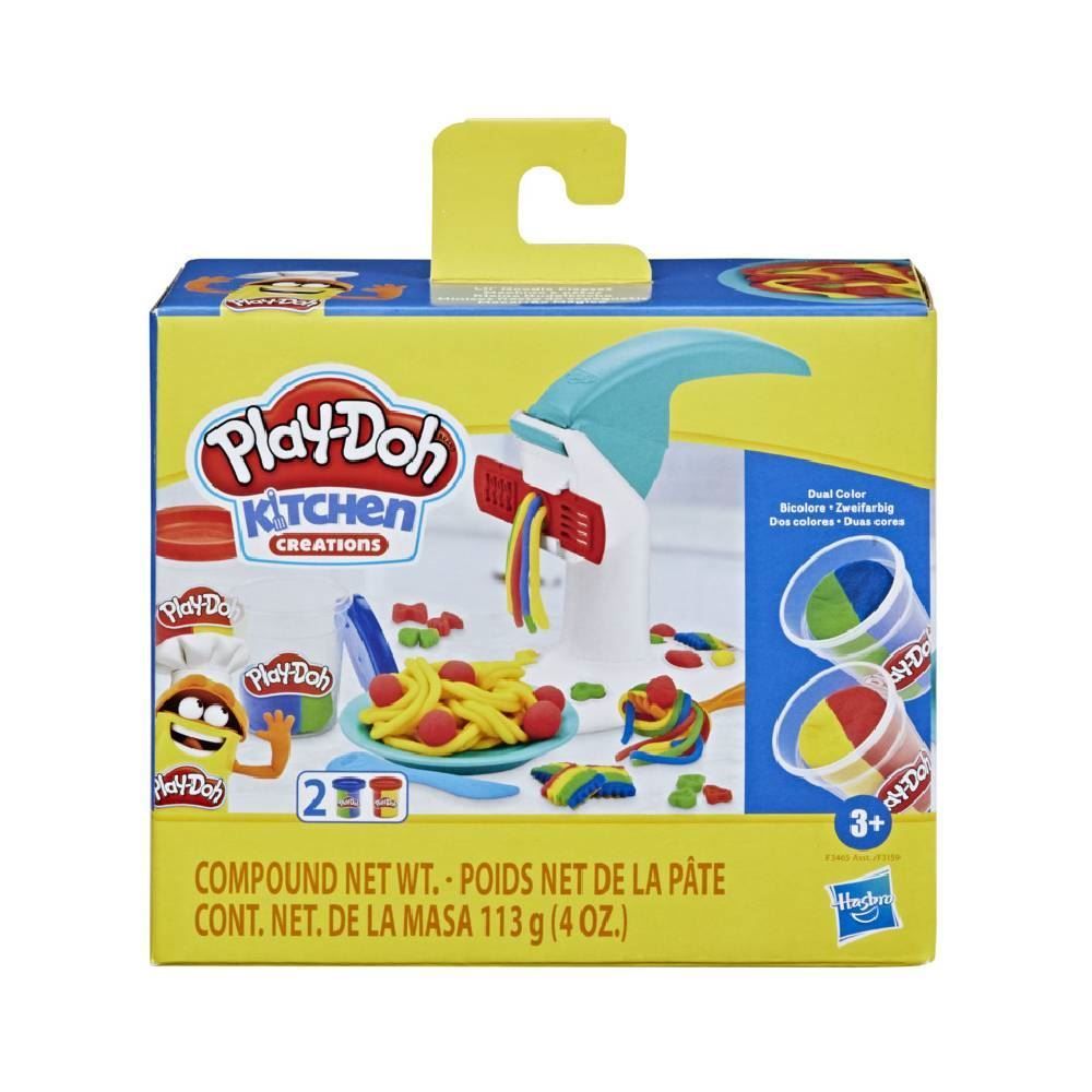 Play-Doh Kit Massinha Lil Noodle Macarrão Mágico Hasbro - F3465