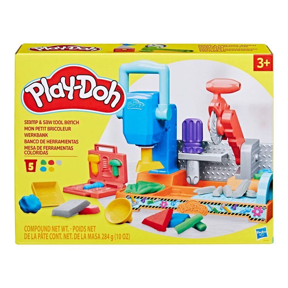 Play Doh Massinha De Modelar Mesa De Ferramentas Hasbro - Colorido