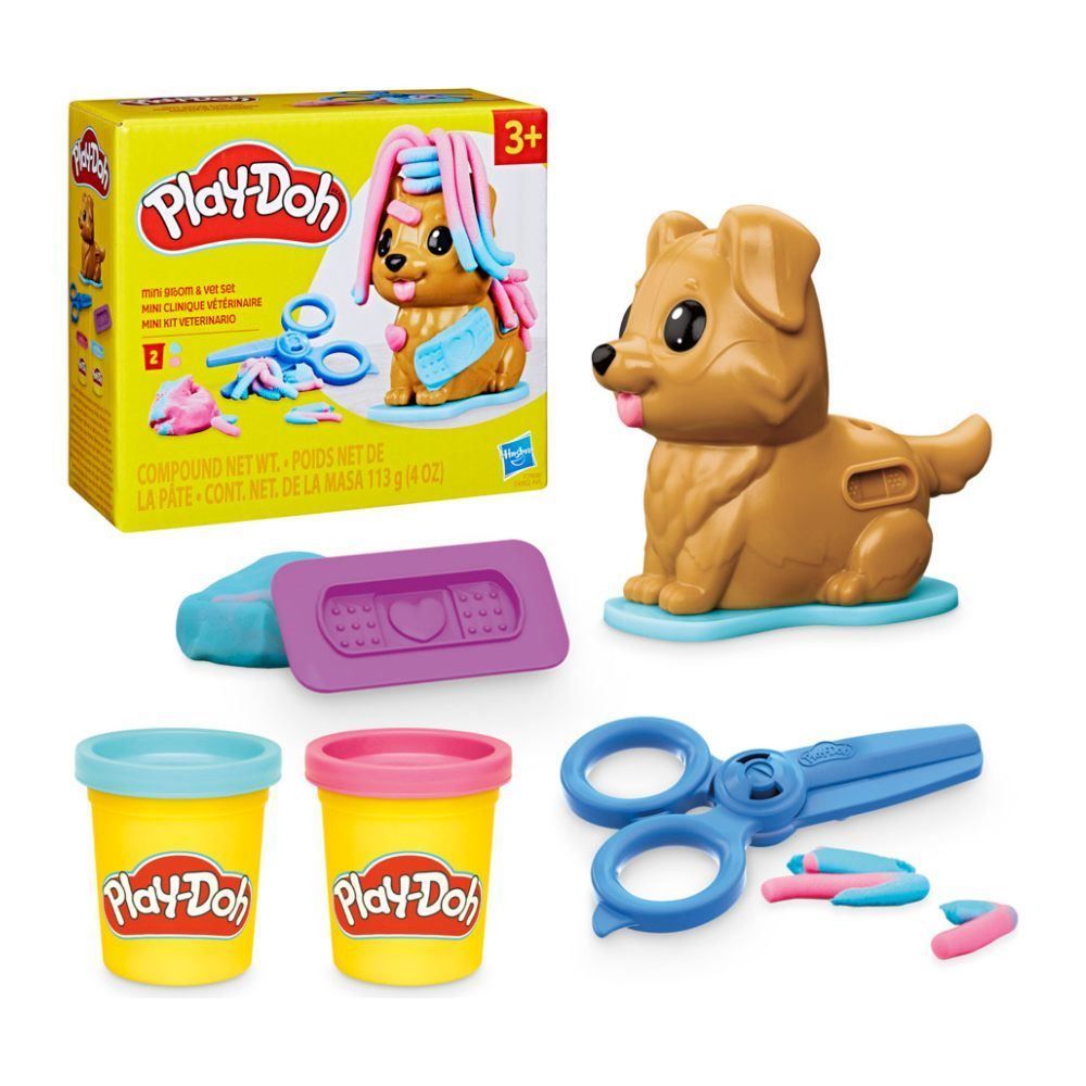 Play-Doh Massinha de Modelar Mini Kit Veterinário Hasbro - F7908