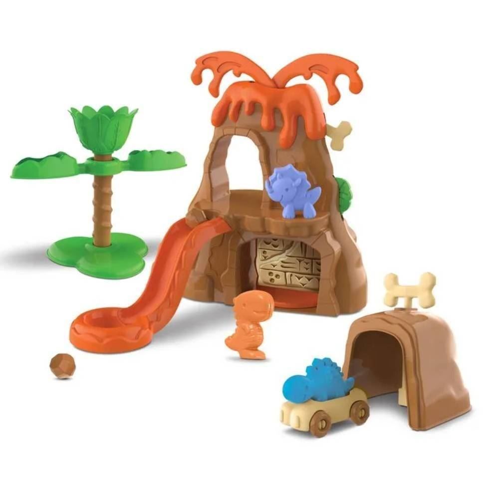 Playset Aventura Dino E Amigos Elka - 1270 