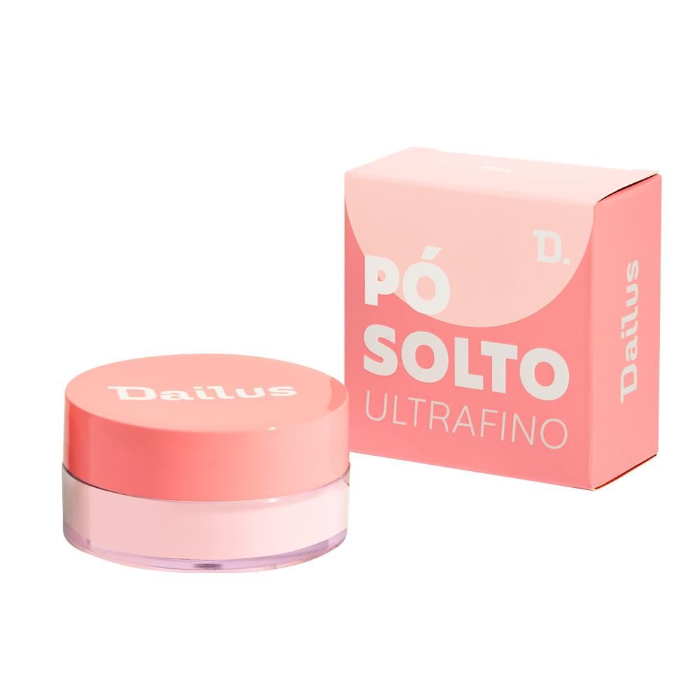 Pó Solto Ultrafino Rosa Dailus