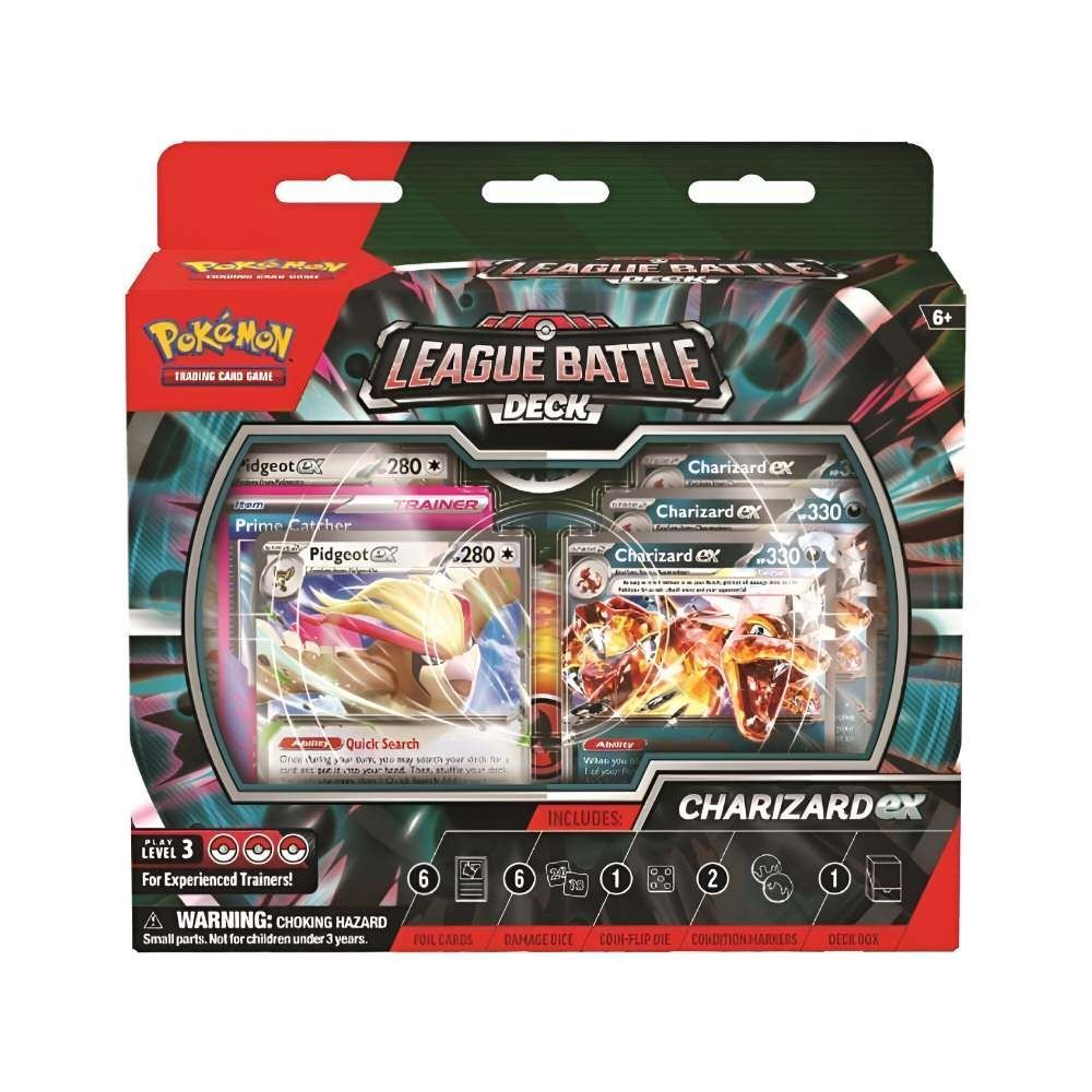Pokémon Deck Batalha De Liga Charizard Copag - 34713
