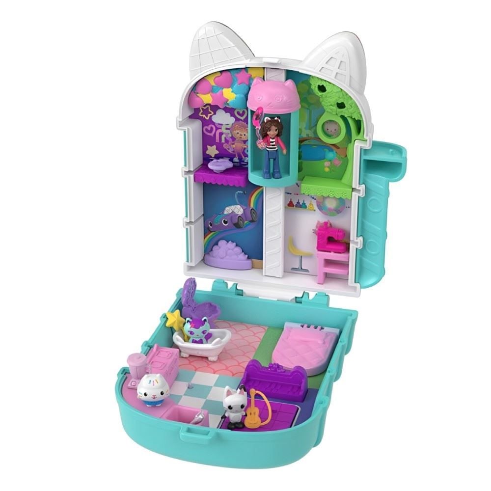 Polly Pocket Estojo Gabby's Dollhouse Mattel - JFV02