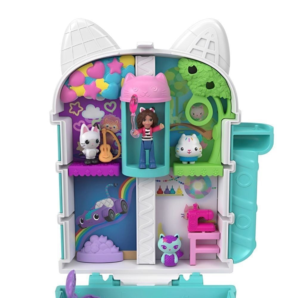 Polly Pocket Estojo Gabby's Dollhouse Mattel - JFV02