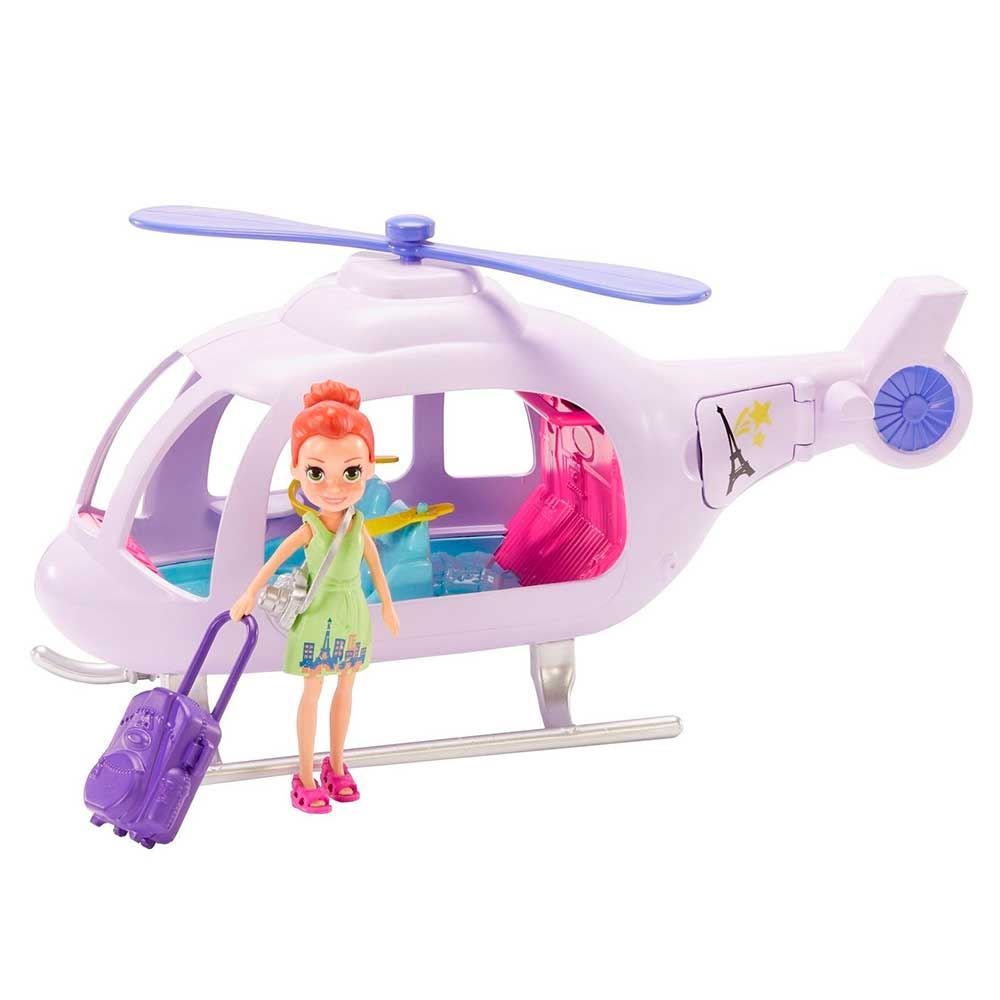 Polly Pocket Helicóptero Da Polly Playset Mattel - GKL59