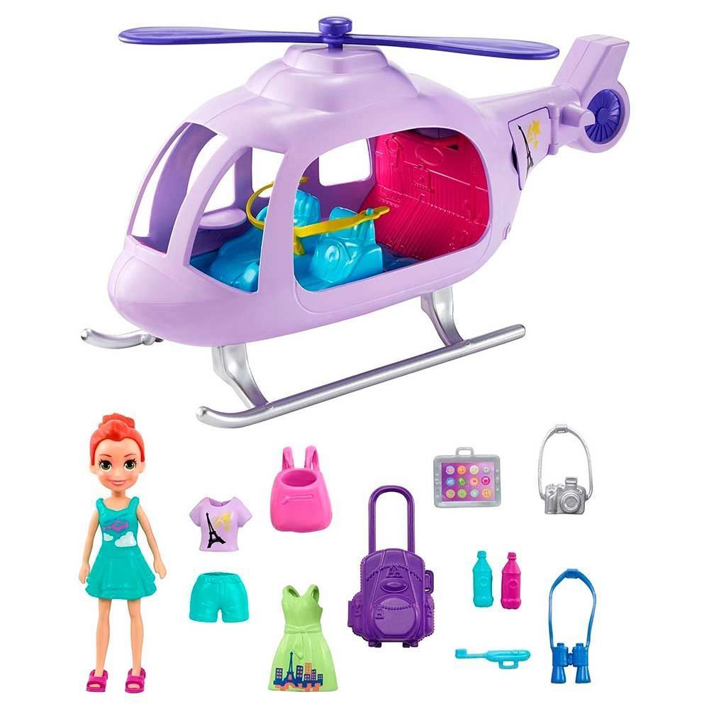 Polly Pocket Helicóptero Da Polly Playset Mattel - GKL59