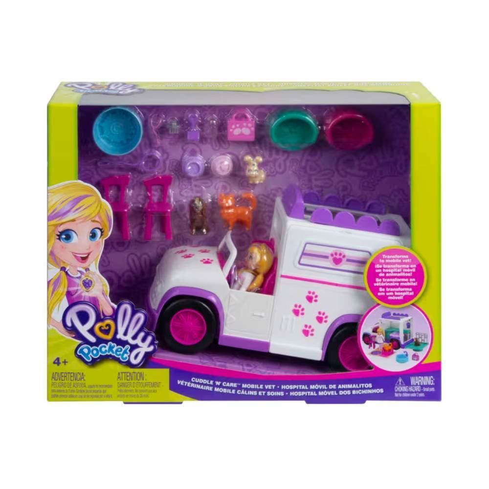 Hospital Polly Pocket Dos Bichinhos Mattel - GFR04