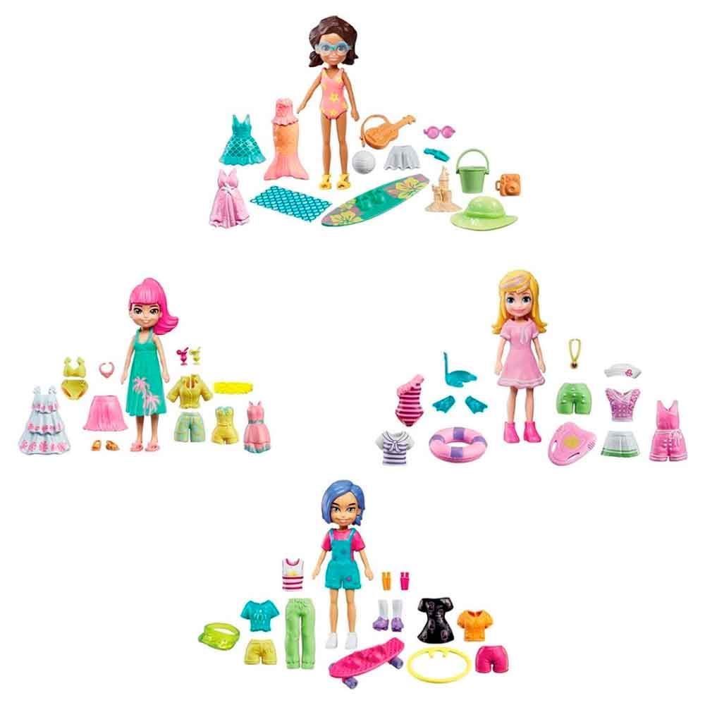 Polly Pocket Super Kit De Moda Aquático Mattel - GXV25