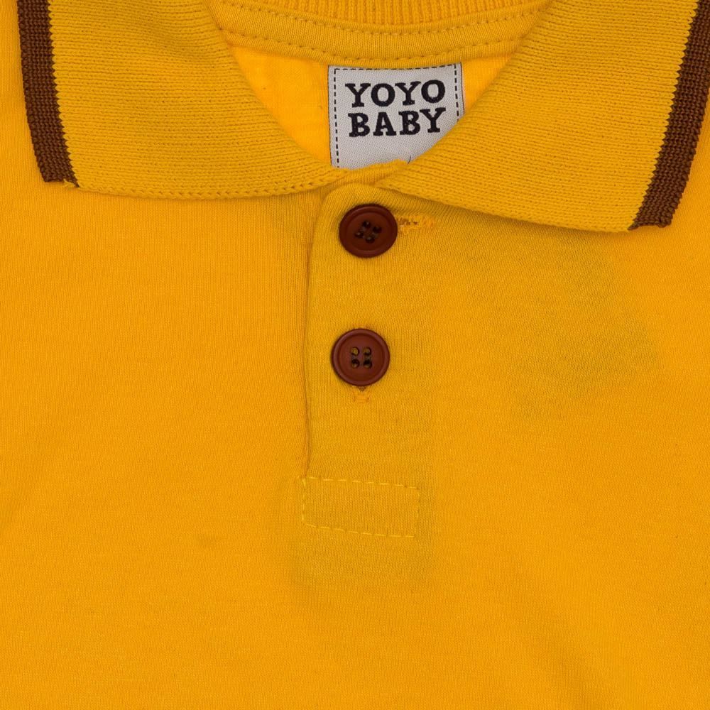 Polo de Bebê Meia Malha Yoyo Baby