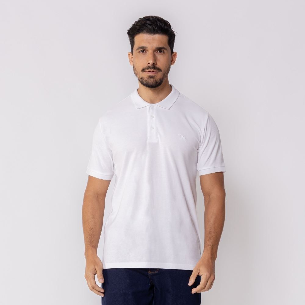 Polo Masculina De Algodão Marc Alain