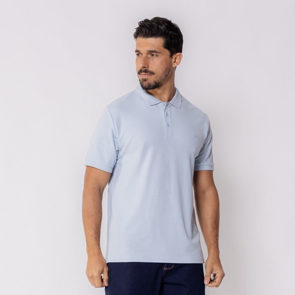 Polo Masculina De Algodão Marc Alain