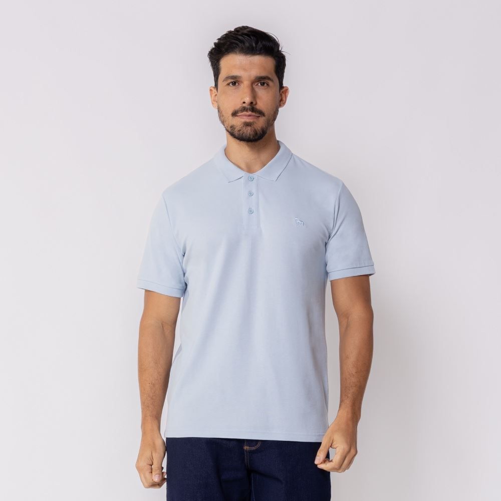 Polo Masculina De Algodão Marc Alain