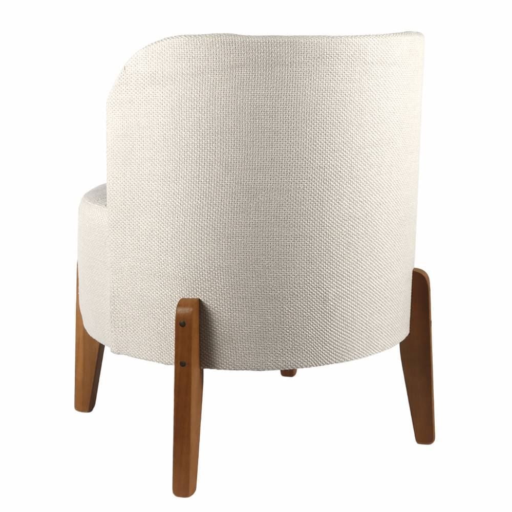 Poltrona Baixa Siena 72,5Cm Havan Casa - Tramado Off