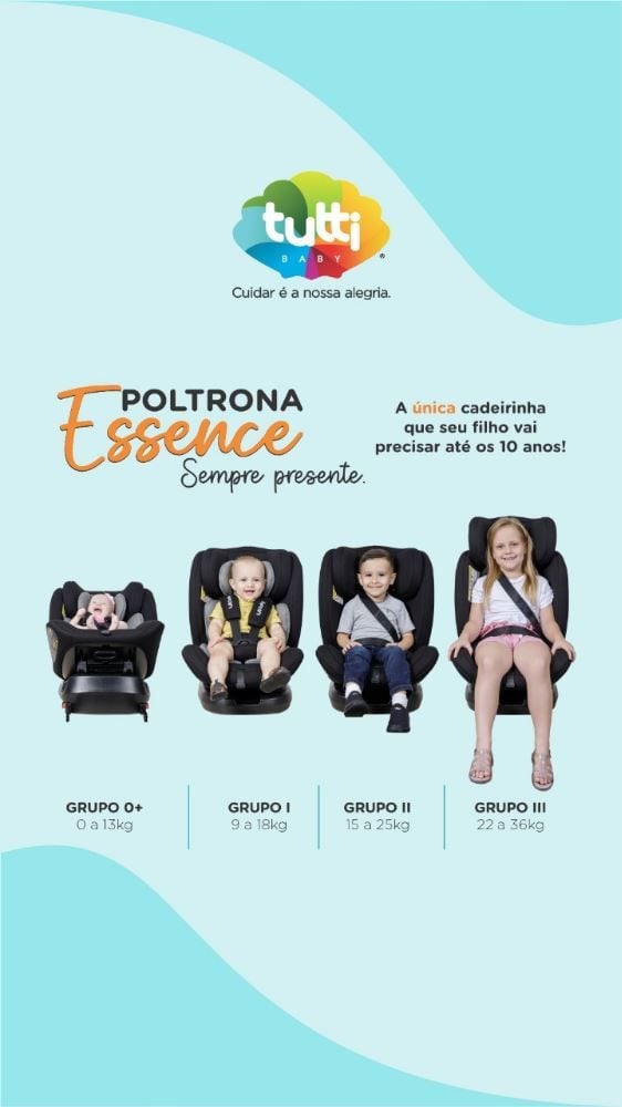 Poltrona Essence Para Bebê 0-36Kg - 20.014.008 