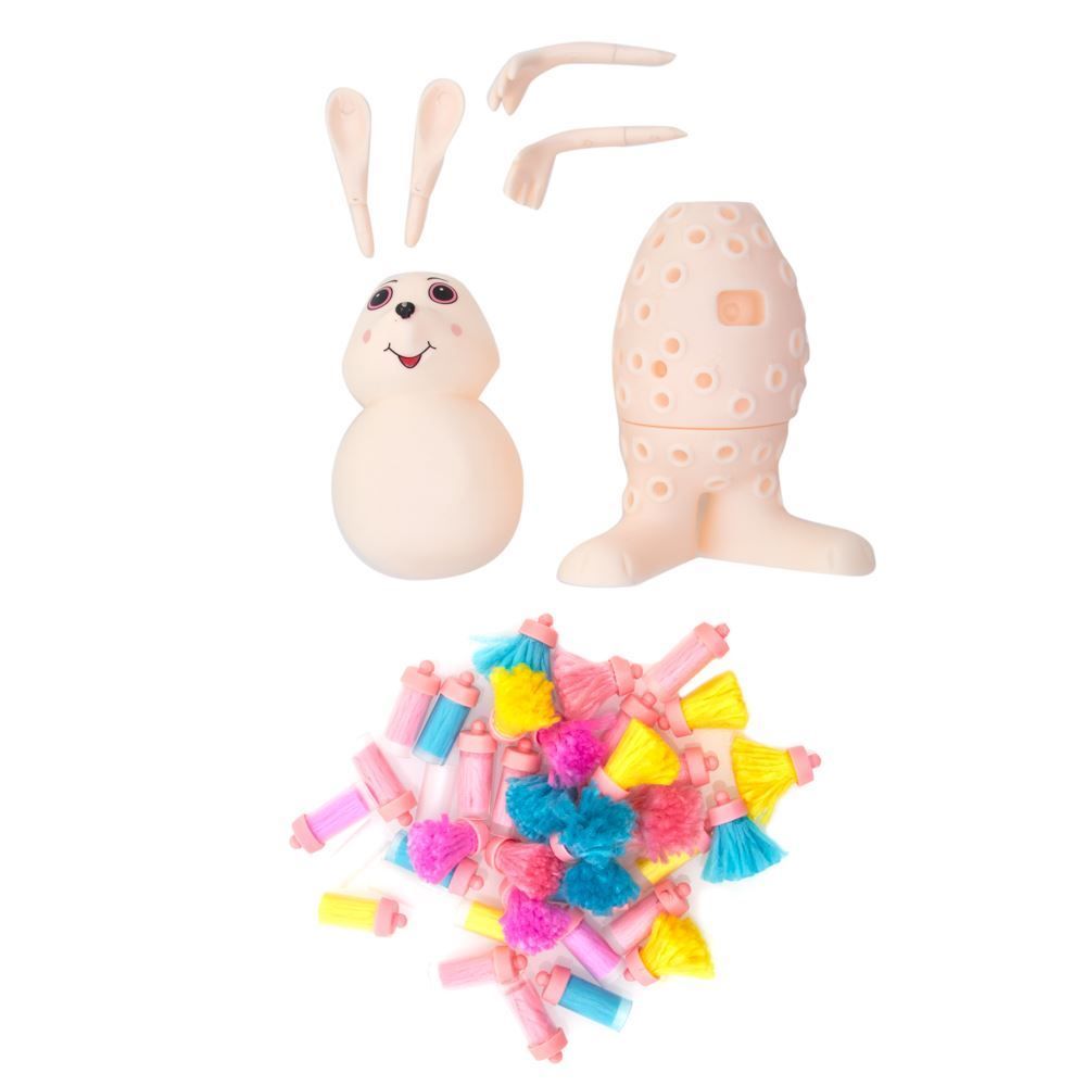 Porco Espinho Coloca Cabelo Lilás Havan Toys - HBR0512