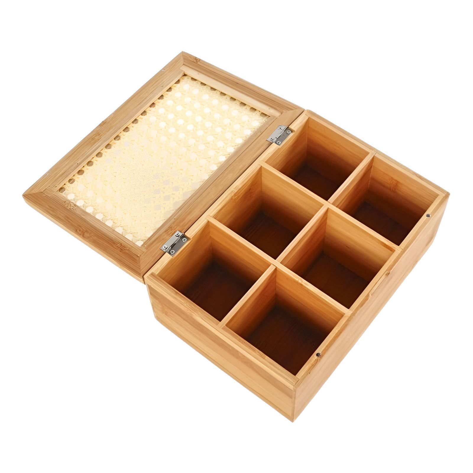 Porta Chá Bambu Havan Casa 24Cm - Natural