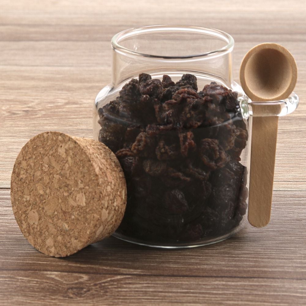 Porta Condimento Com Colher De Bambu 170Ml Havan Casa - 170ml