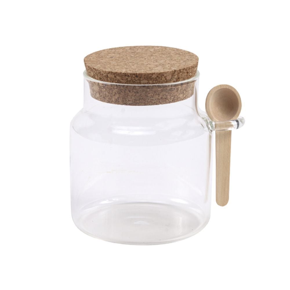 Porta Condimentos Com Colher De Bambu 280Ml Havan Casa - 280ml