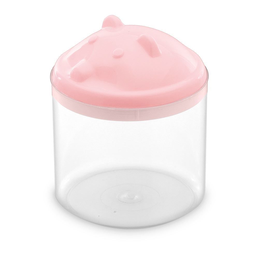 Porta Cotonete Urso Transparente Havan Baby - Roset