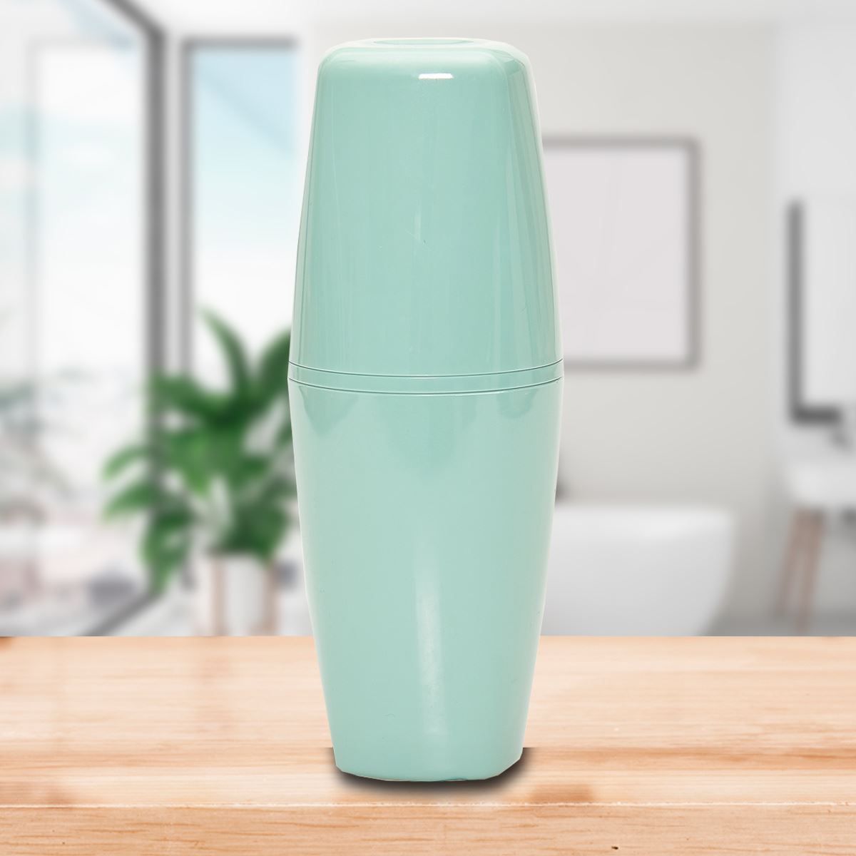 Porta Escova Martiplast Tule News 20,5Cm - Menta