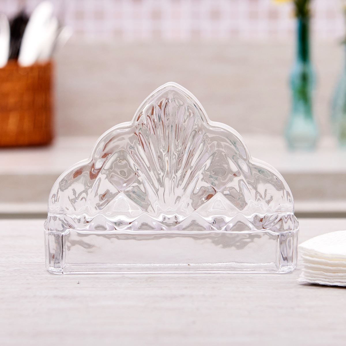 Porta Guardanapo Dublin 12,9x4,3cm Lyor - Cristal