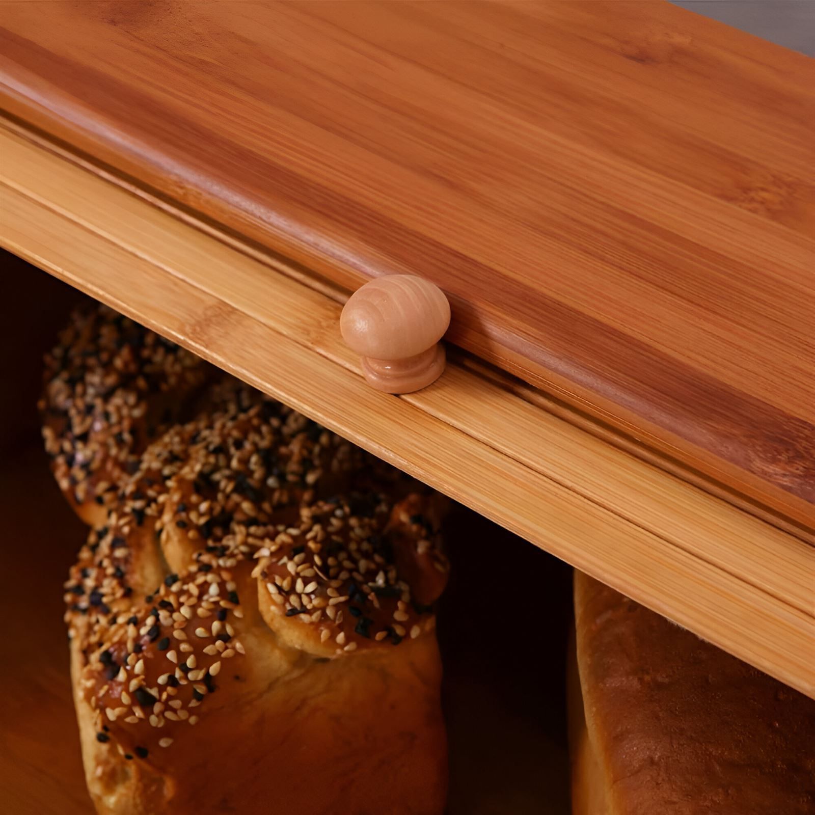 Porta Pães Havan Casa 17,5Cm - Bambu