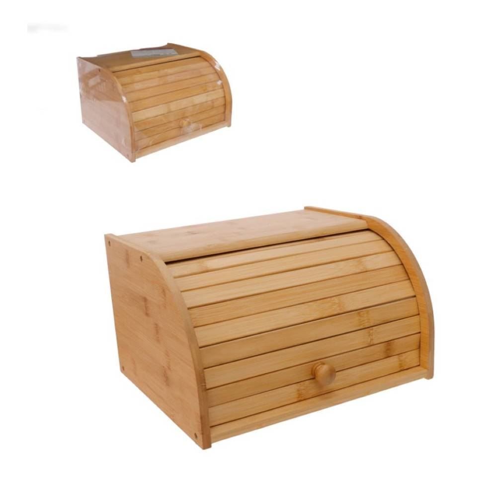 Porta Pão De Bambu Hauskraft - 30cm