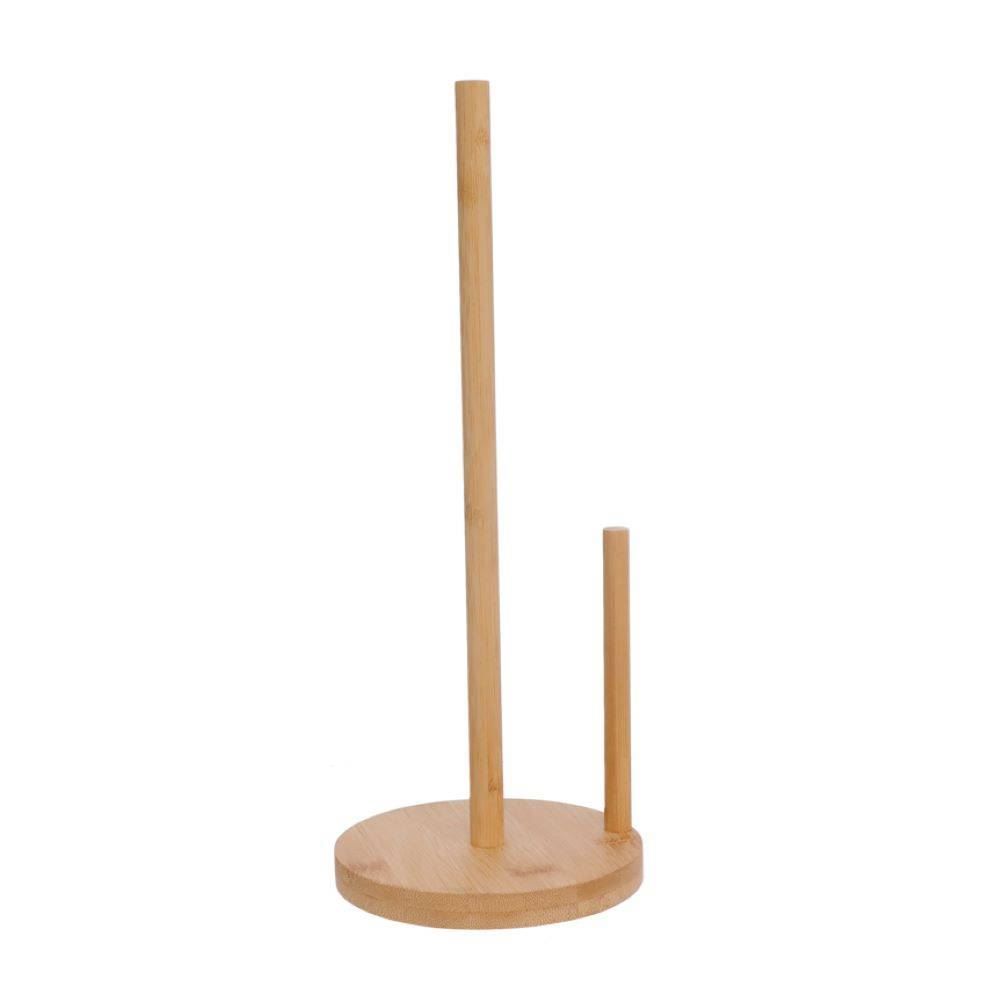 Porta Papel Toalha De Bambu Hauskraft - 33cm