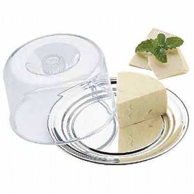 Porta Queijo Brinox Petúnia 17Cm - Inox