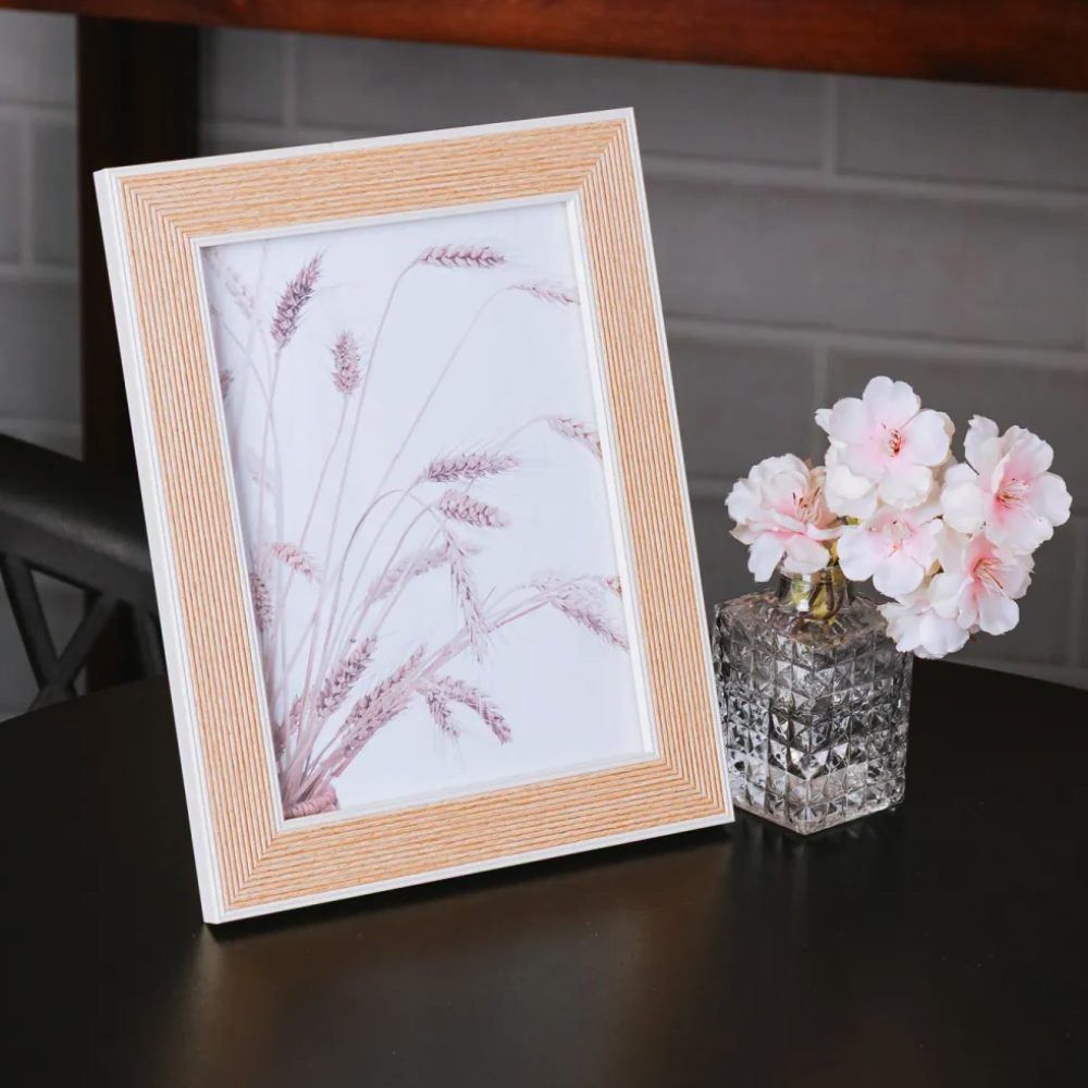 Porta Retrato Cask Lyor 15X20 Cm - Bege