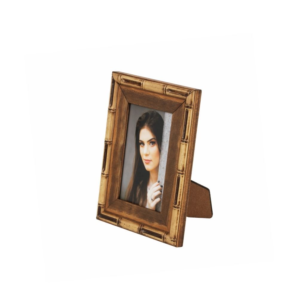 Porta Retrato De Madeira Bw Quadros 10X15cm - Bambu