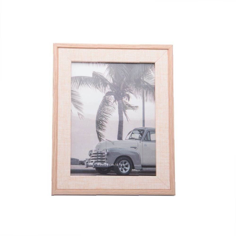 Porta Retrato De Mdf Lyor 20Cm - Bege