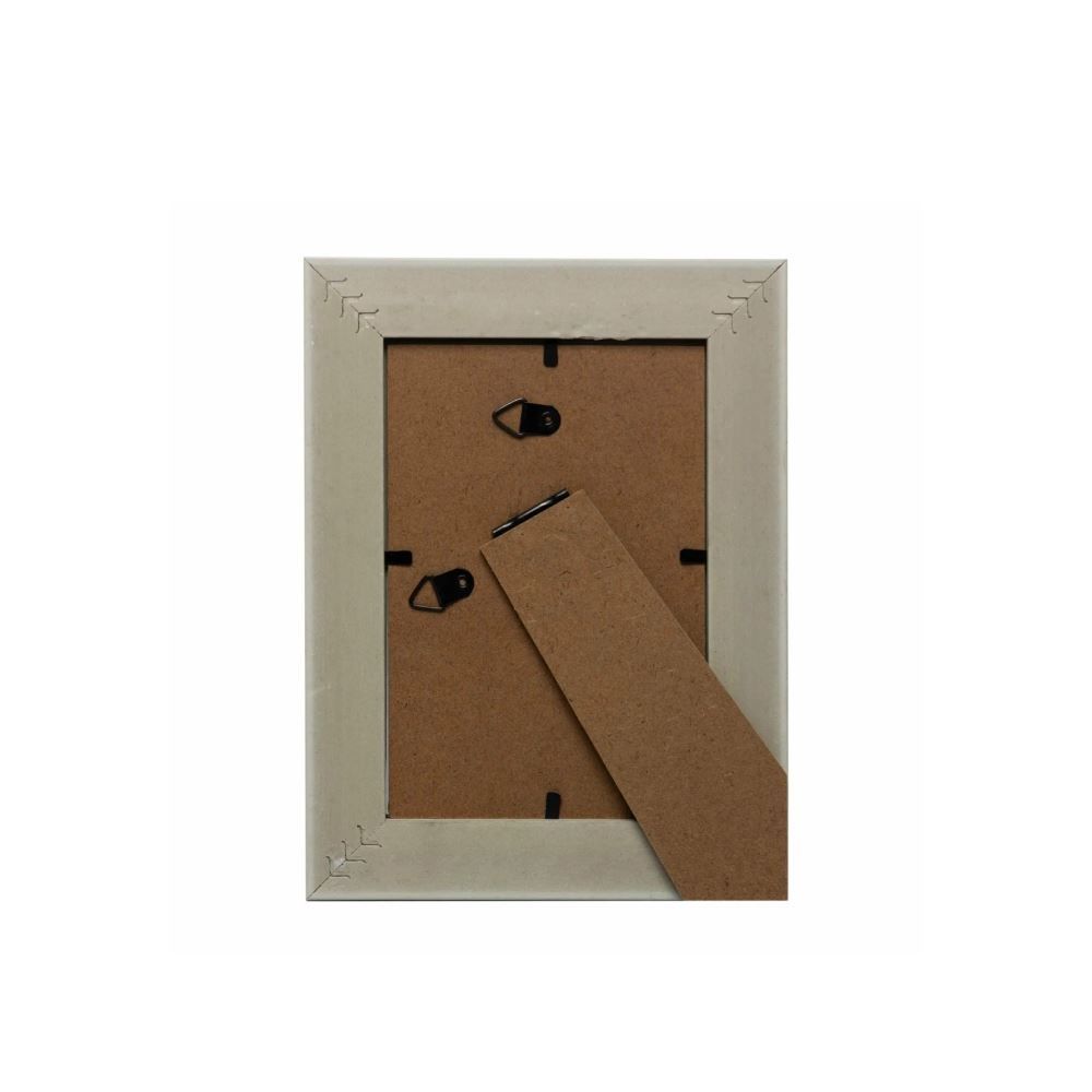 Porta Retrato De Poliestireno Lyor 10X15 Cm - Branco