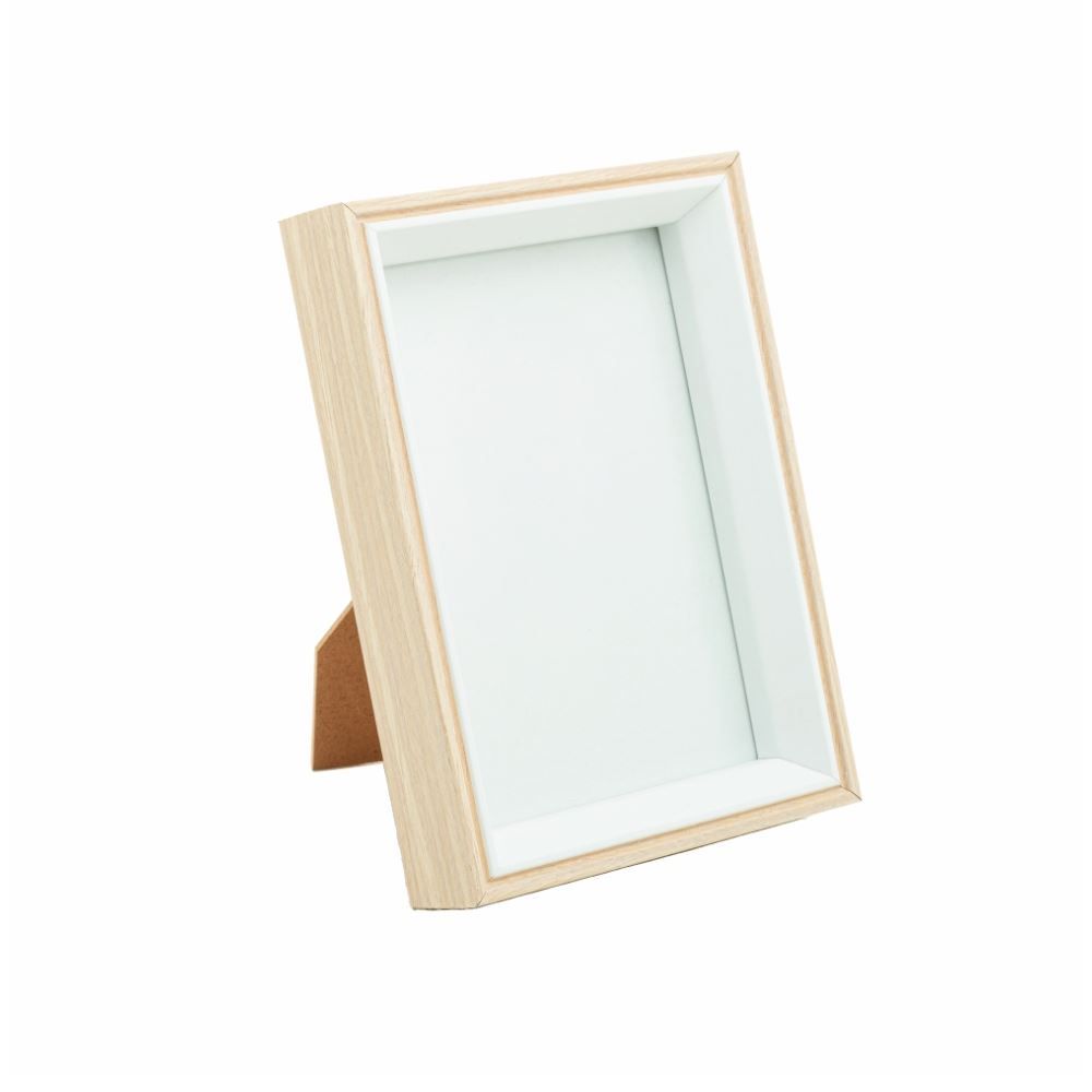 Porta Retrato Em Mdf Lyor 20X25 Cm - Bege