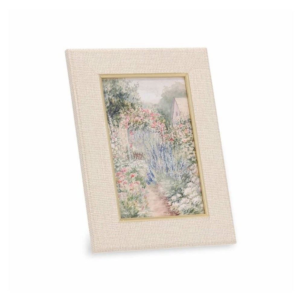 Porta Retrato Off White 10X15 Cm - Mart