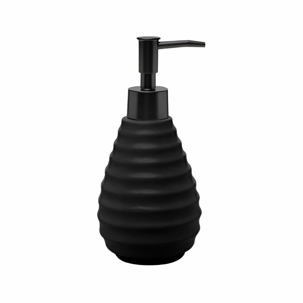 Porta Sabonete Líquido Colmeia Wolff - Preto