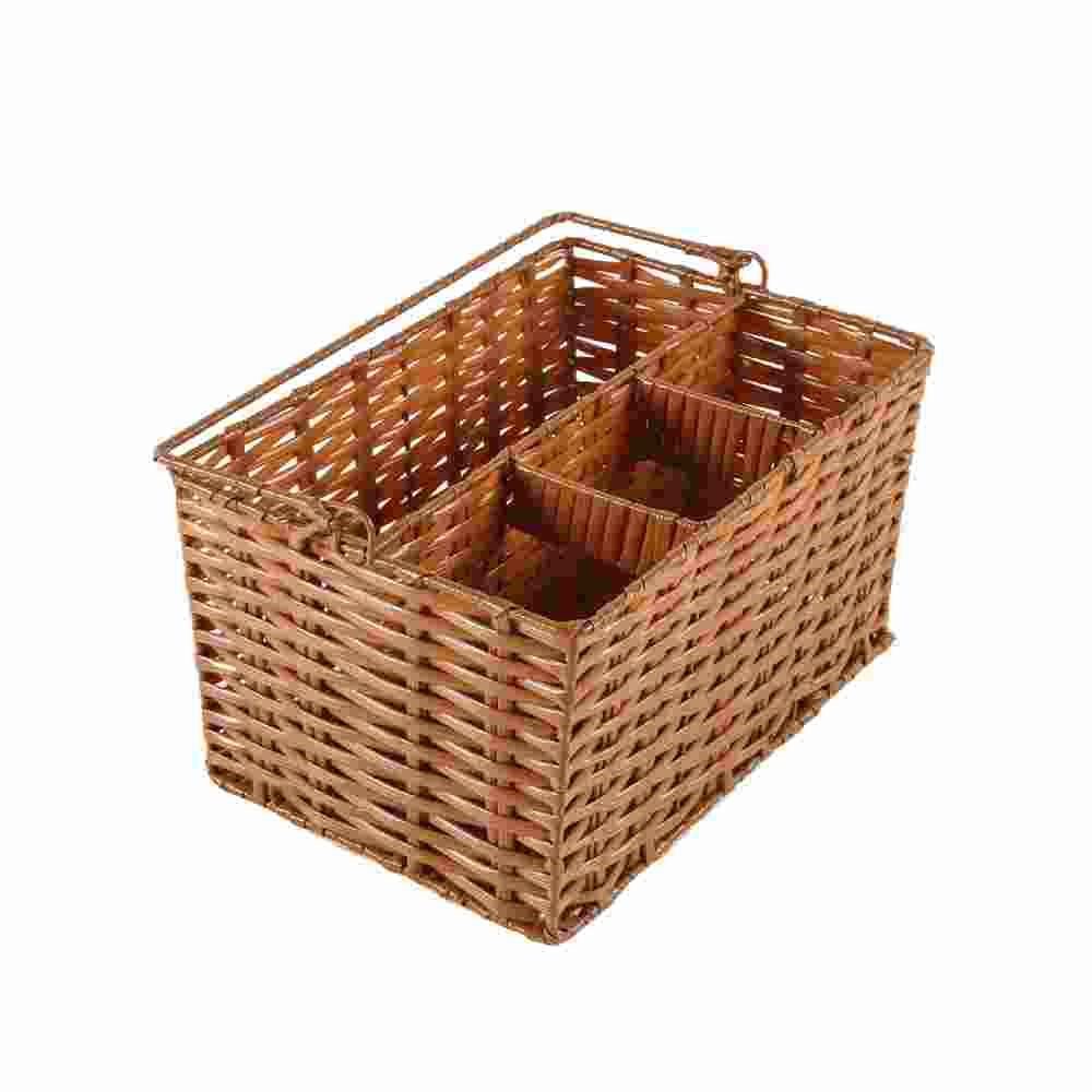 Porta Talheres De Bambu Havan Casa 25Cm - Natural