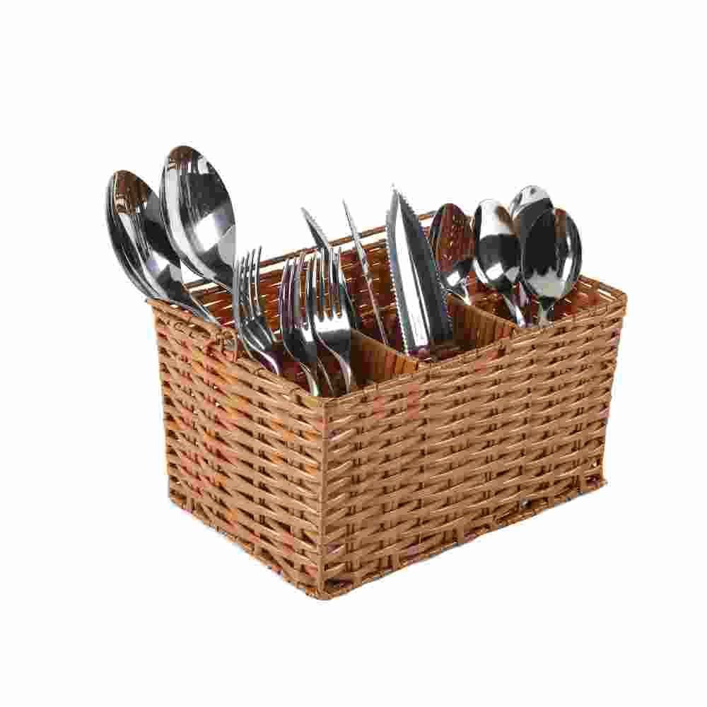 Porta Talheres De Bambu Havan Casa 25Cm - Natural