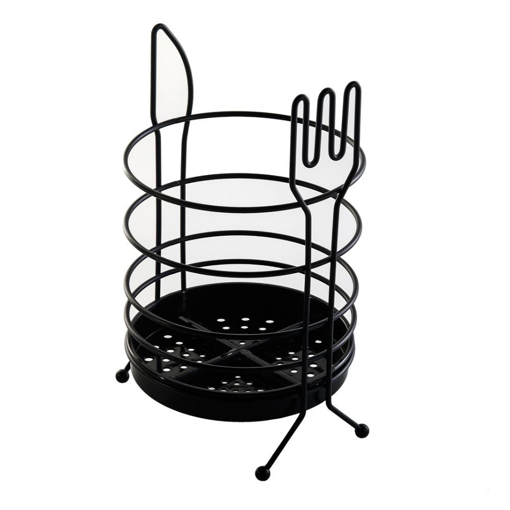 Porta Talheres Querida Black Arthi - Preto