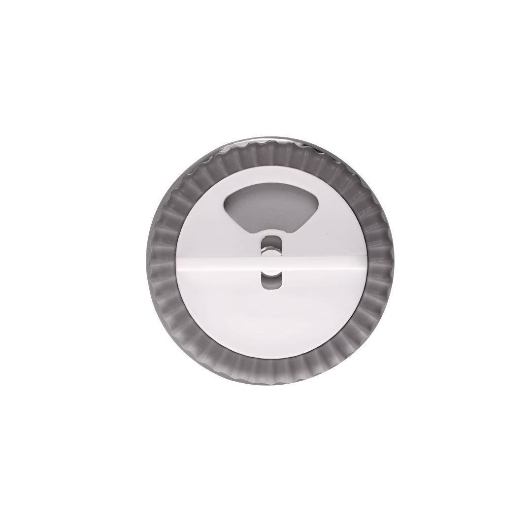 Porta Tempero Com Tampa Rotativa Siena Lyor 190Ml - Cinza