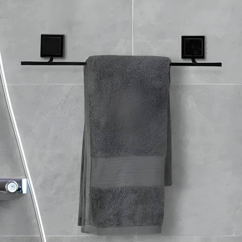 Porta Toalha De Banho Piatina Black Arthi - Preto 