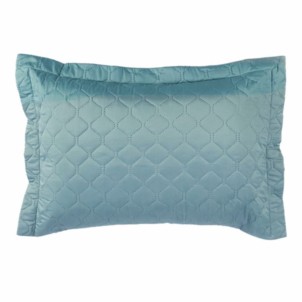 Porta Travesseiro Napoli Matelado 55Cm X 80Cm Havan Casa - Verde Suculenta